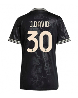 Billige Fotballdrakt Juventus Jonathan David #30 Replika Tredjedrakt Dame 2025-26 Kortermet Billige Fotballdrakt Juventus Jonathan David #30 Replika Tredjedrakt Dame 2025-26 Kortermet